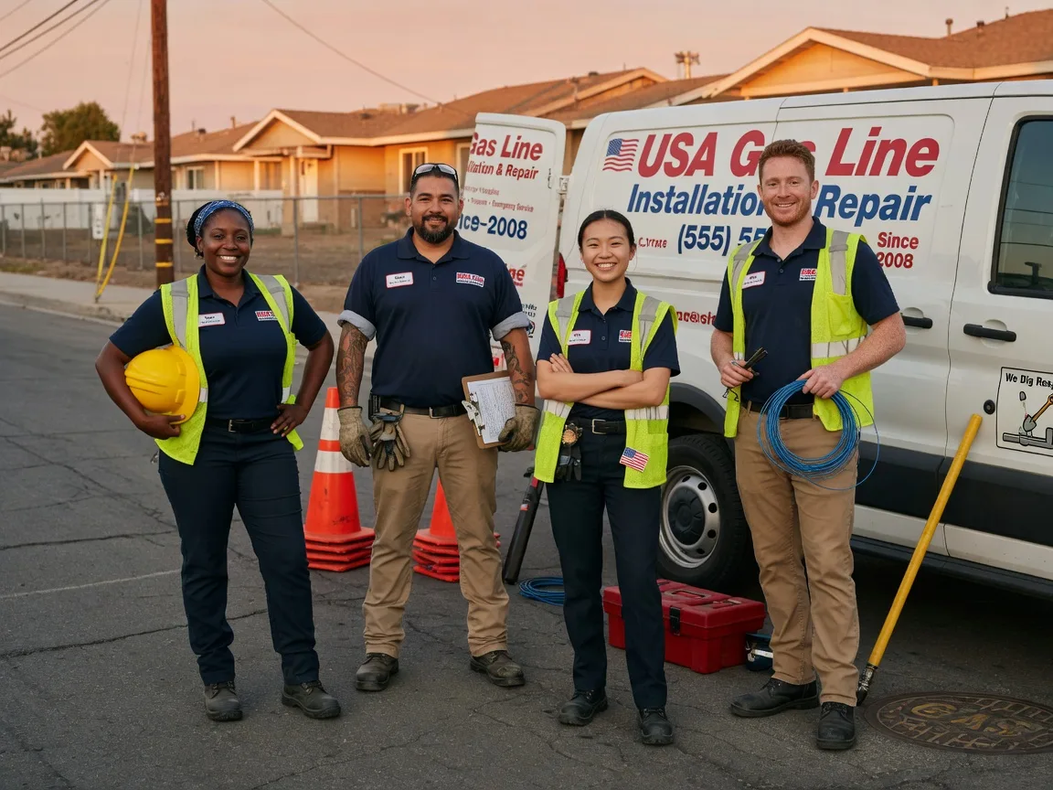 Gas Line Installation company in North Bend, OR